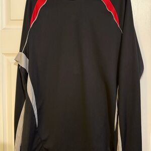 Tek Gear Black Top with Lime Accents